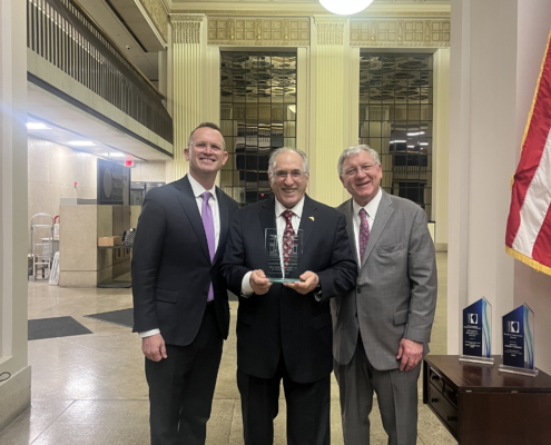 Devaney, Moylan and Drea at 2026 Labor Salutes